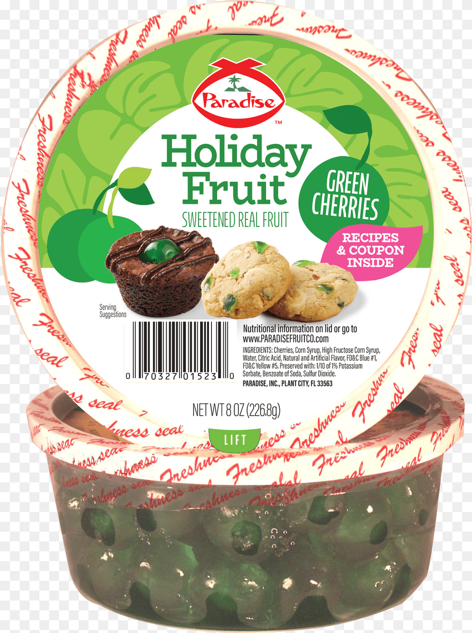 Fruit Cake Green Things, Food, Sweets, Can, Tin Free Transparent Png