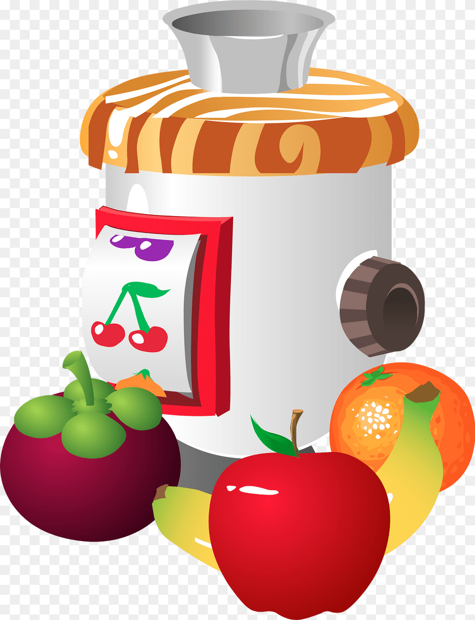Fruit Changing Fantasy Machine Clipart, Jar, Beverage, Juice Free Png
