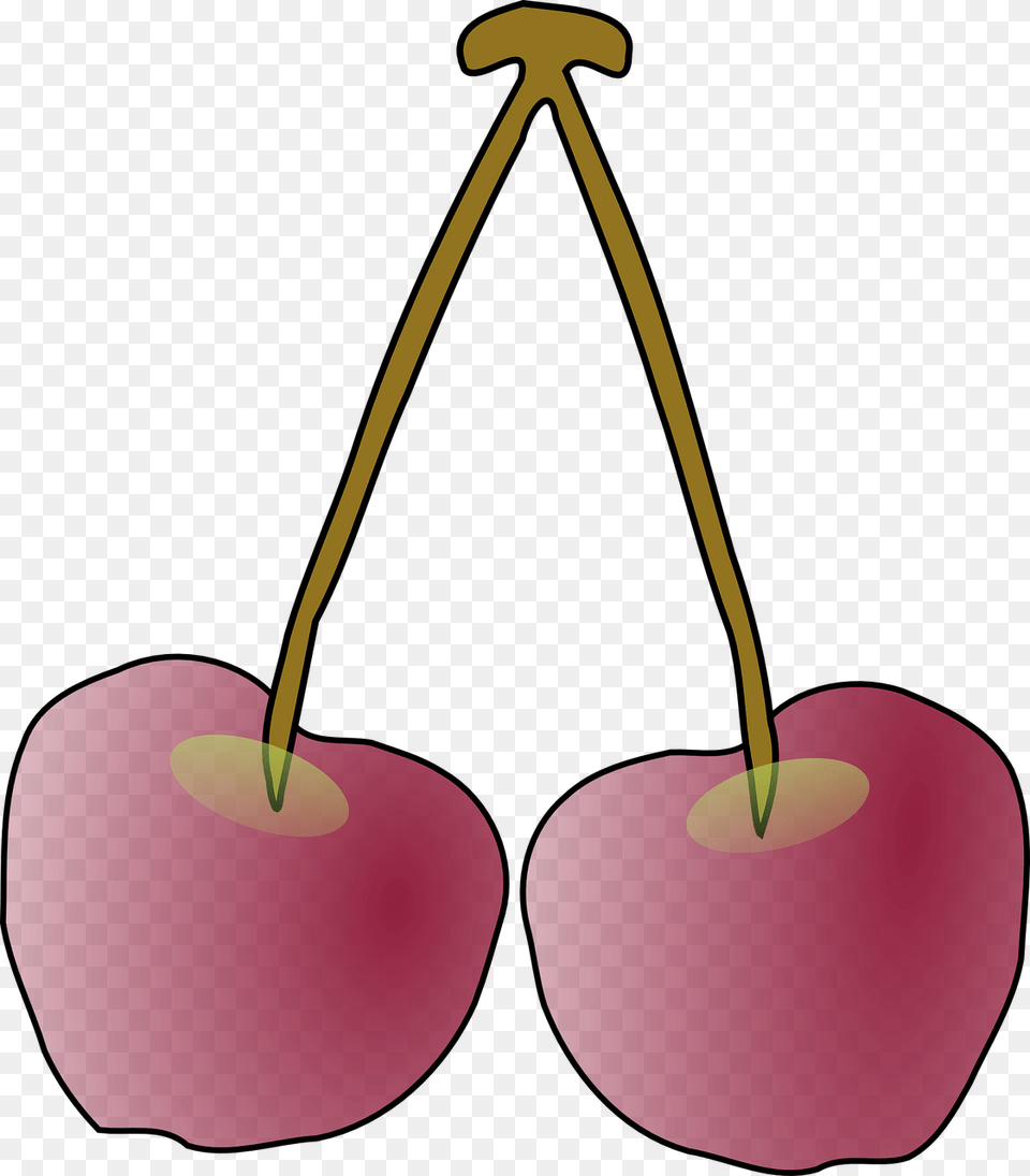 Fruit Clip Art Cherry Transprent Clip Art, Food, Plant, Produce Png Image