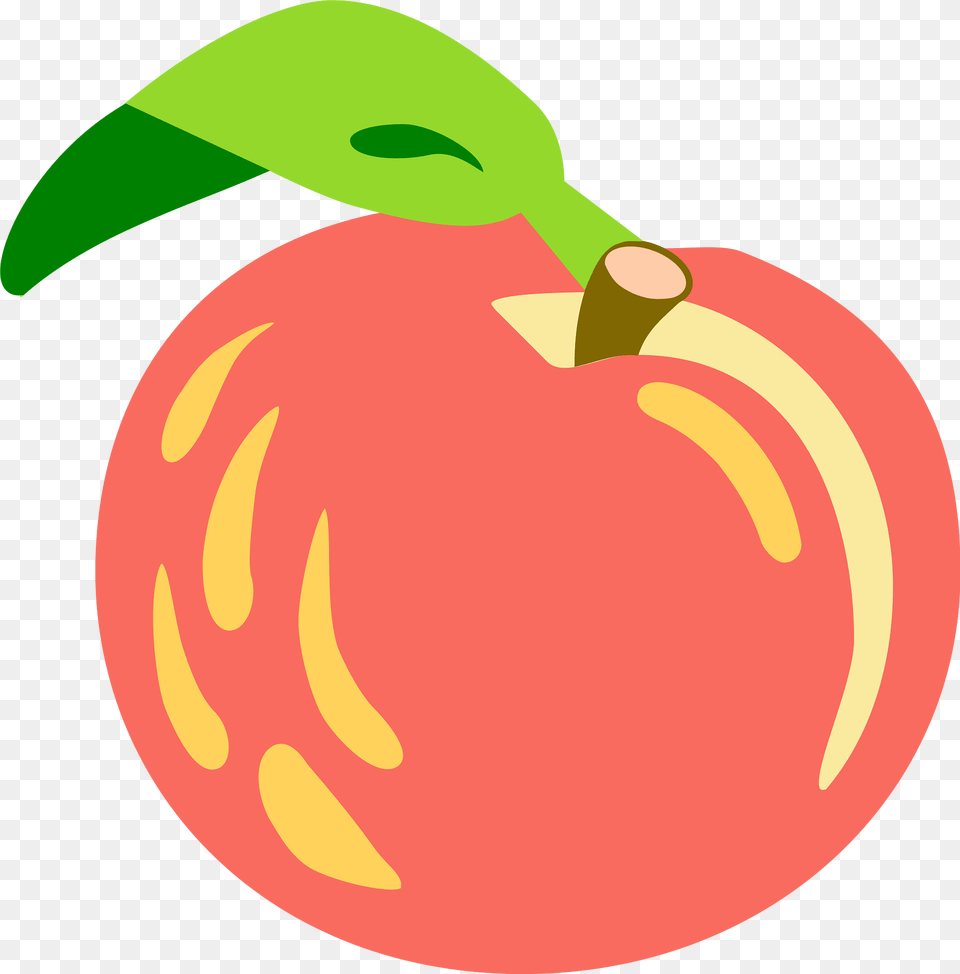 Fruit Clipart, Food, Plant, Produce, Peach Free Transparent Png