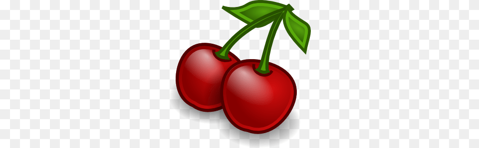 Fruit Clipart, Cherry, Food, Plant, Produce Png