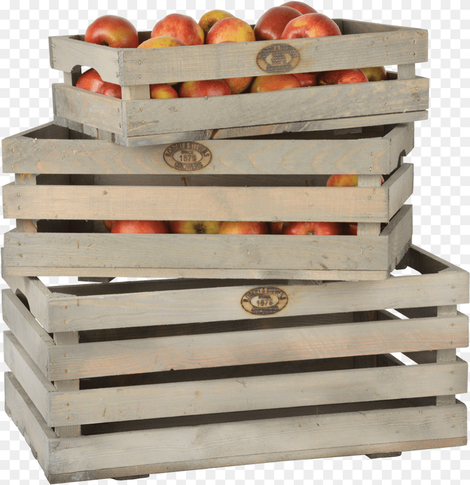 Fruit Crates Set Of Fruit Crates, Box, Crate, Food, Plant Free Transparent Png