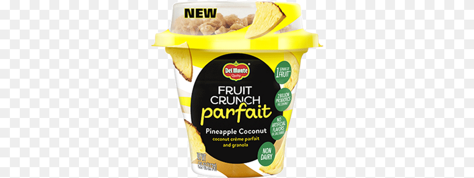 Fruit Crunch Parfait Pineapple Coconut Del Monte Fruit Crunch Parfait, Cream, Dessert, Food, Ice Cream Free Transparent Png