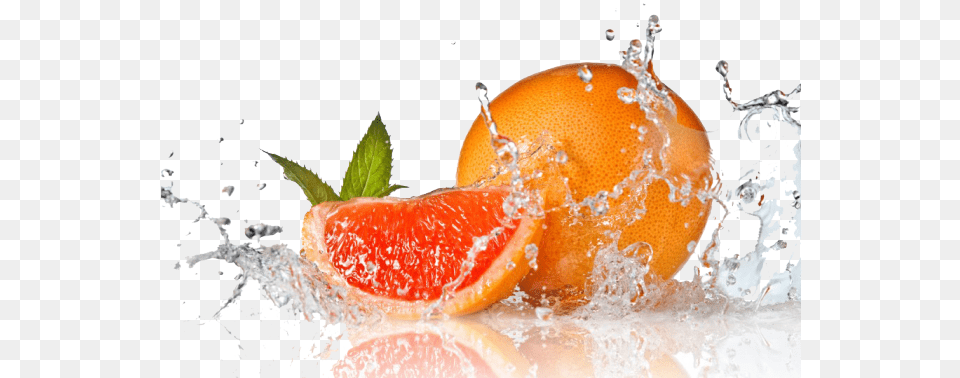 Fruit Drop In Water, Citrus Fruit, Food, Grapefruit, Plant Png