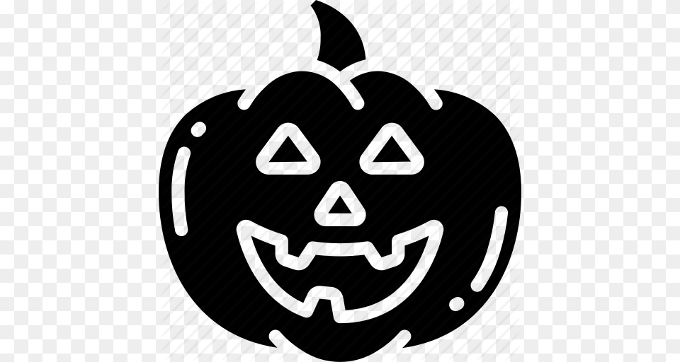 Fruit Halloween Happy Jack O Lantern Pumpkin Smile Icon Png Image