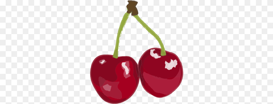 Fruit Illustrations Ii Superfood, Cherry, Food, Plant, Produce Free Png