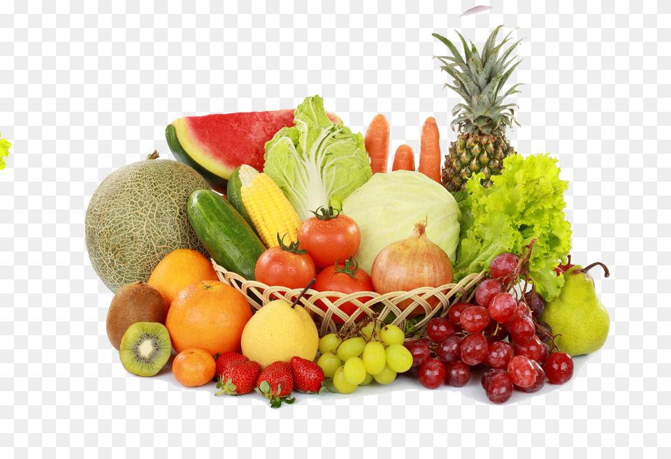 Fruit Image Background Fruit And Vegetables, Food, Plant, Produce, Pineapple Png