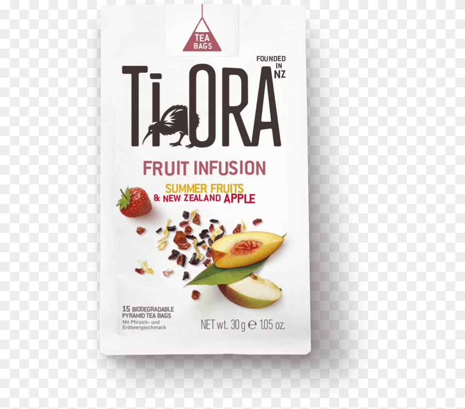 Fruit Infusion Summer Fruits Tiora Green Tea Passion Fruit, Advertisement, Food, Plant, Produce Free Png Download