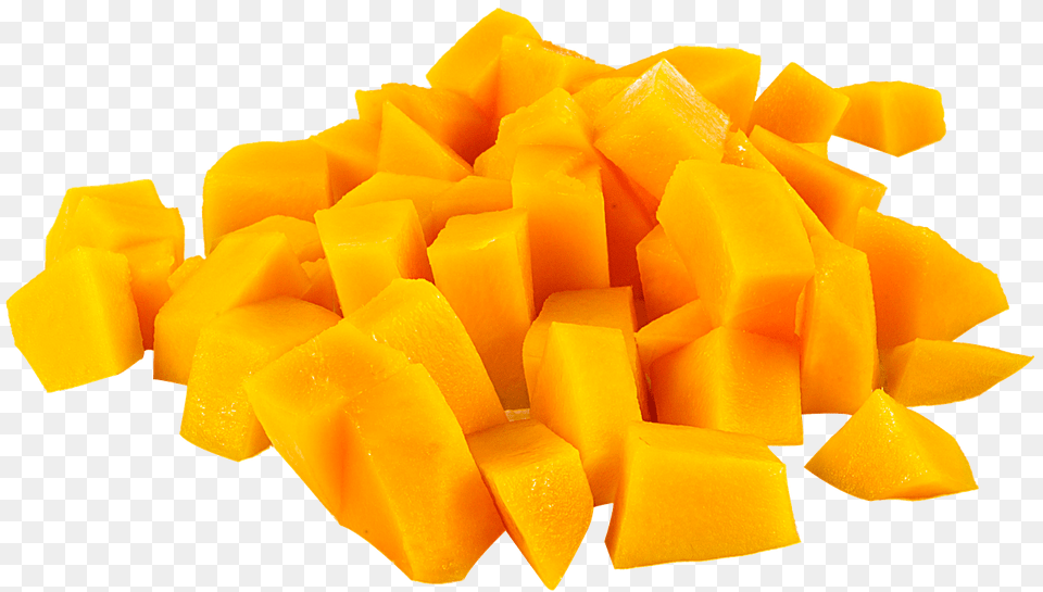 Fruit Mango In Pieces, Food, Produce, Plant, Flower Free Png