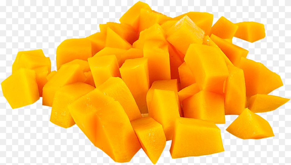 Fruit Mango In Pieces Diced Mango, Flower, Food, Plant, Produce Free Png