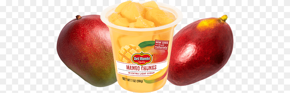 Fruit Naturals Mango Chunks Mango, Food, Plant, Produce, Apple Png