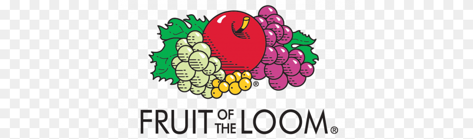 Fruit Of The Loom Logo History Fruit Of The Loom Logo, Food, Produce, Plant, Art Png