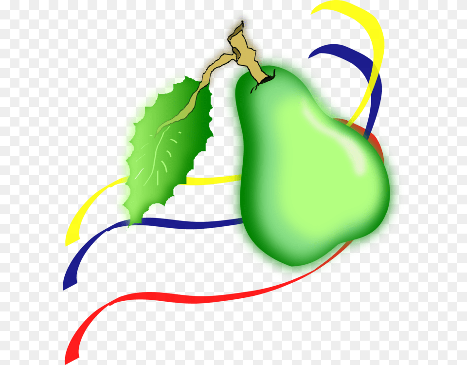 Fruit Pear Pera Colombiana Food Computer Icons, Green, Plant, Produce Png Image