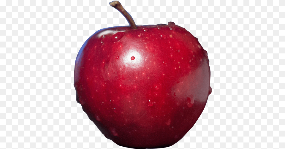 Fruit Red Apple Transparent Image Number One Apple Fruit Transparent Background, Food, Plant, Produce Png