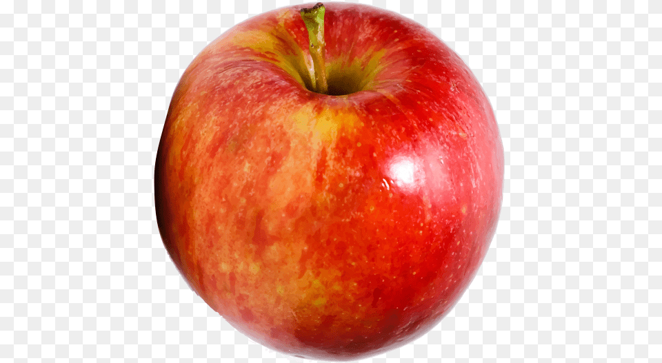 Fruit Red Apple Transparent Image Number Two Clear Apple Clear, Food, Plant, Produce Png
