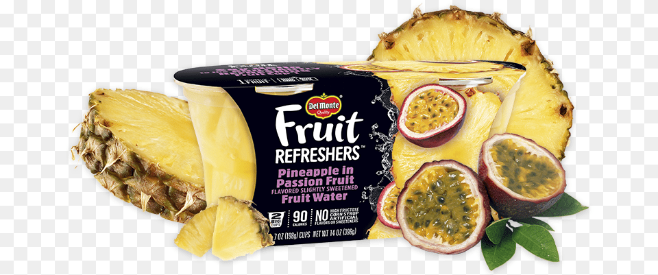 Fruit Refreshers Pineapple In Passion Fruit Flavored Natural Foods, Food, Plant, Produce, Citrus Fruit Png