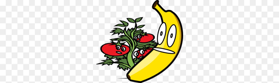 Fruit Salad Clip Art, Banana, Food, Plant, Produce Png