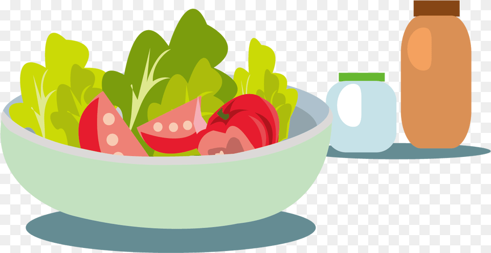 Fruit Salad Vegetable Fruits And Vegetables Vector, Food, Lunch, Meal, Bowl Free Transparent Png