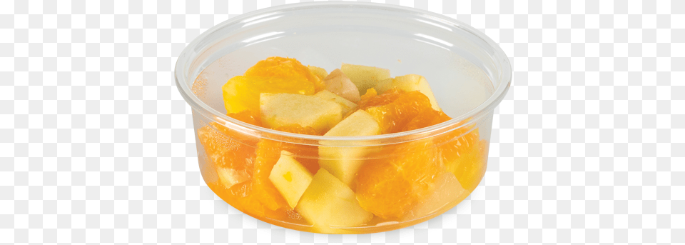 Fruit Salad With Pineapple Apple Pear And Orange, Bowl, Food, Plant, Produce Png