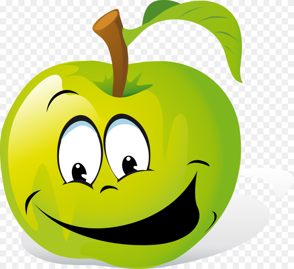 Fruit Smiley Face Clip Art Careful What You Wish For Poem, Apple, Food, Plant, Produce Png