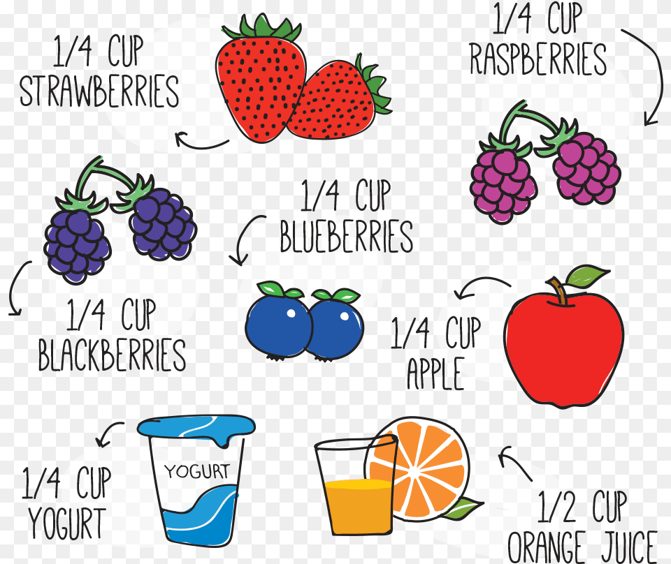 Fruit Smoothie Ingredients Analysis Of Vegetable And Fruit Juices, Berry, Food, Plant, Produce Free Transparent Png