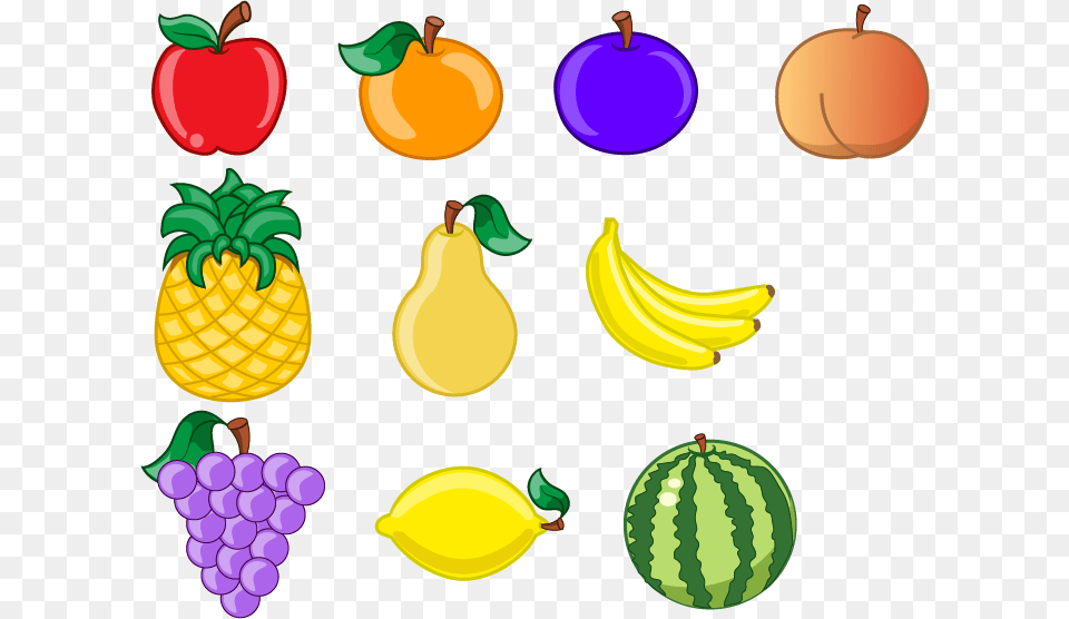 Fruit Sprite Clipart Download Fruit Sprite, Banana, Food, Plant, Produce Free Transparent Png