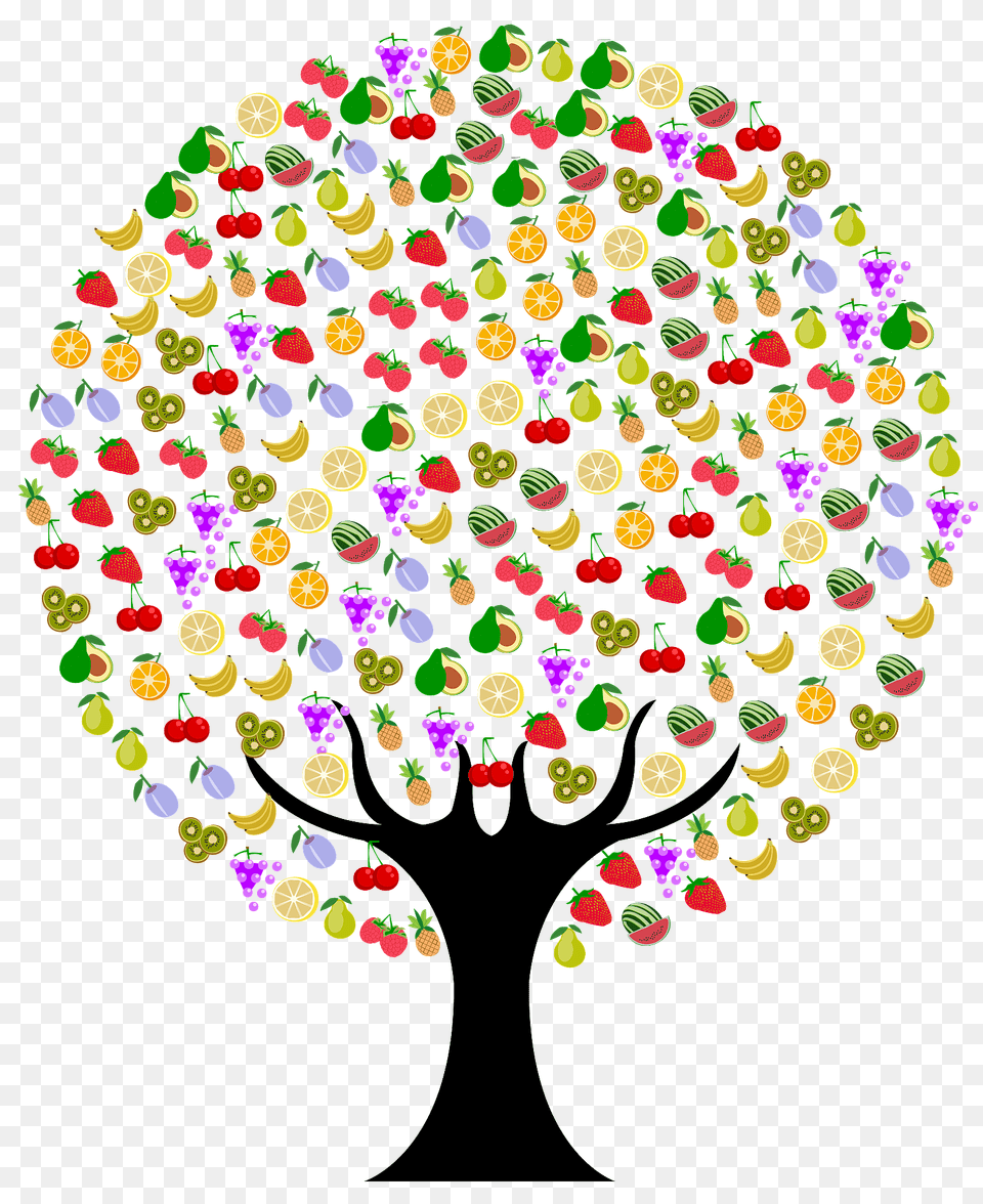 Fruit Tree Clipart, Art, Graphics, Plant, Pattern Free Png Download