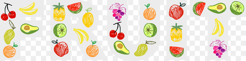 Fruit Typography Clipart, Text, Number, Symbol, Food Free Png Download