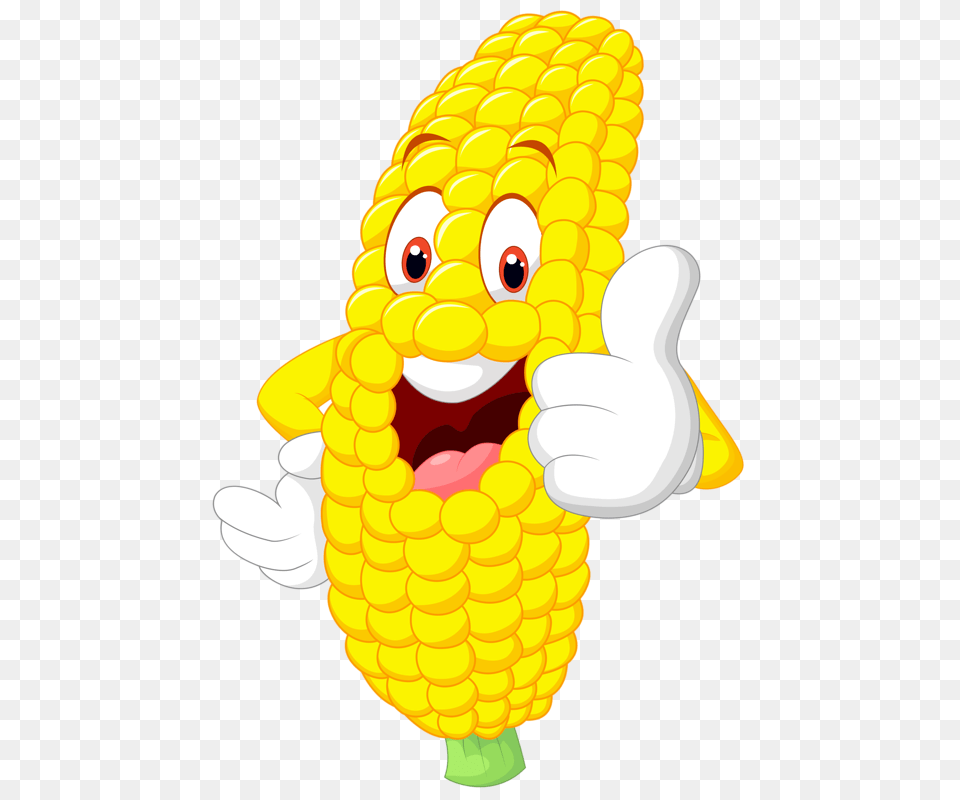 Fruit Vegetable Cartoon Clip Art Art, Corn, Food, Grain, Plant Free Png Download