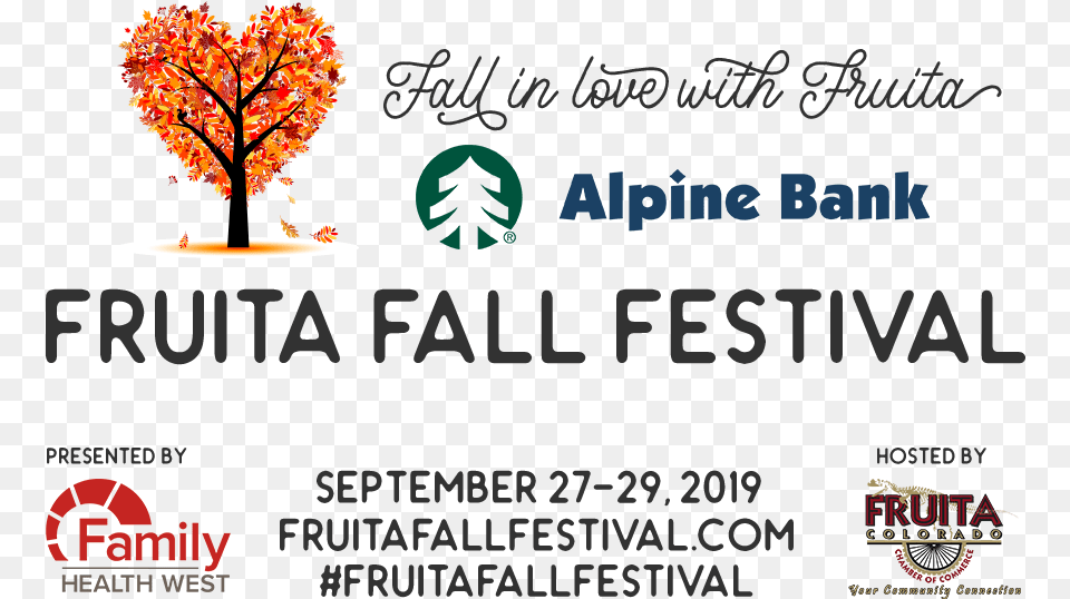 Fruita Fall Festival Square Logo Autumn, Advertisement, Plant, Poster, Tree Free Transparent Png