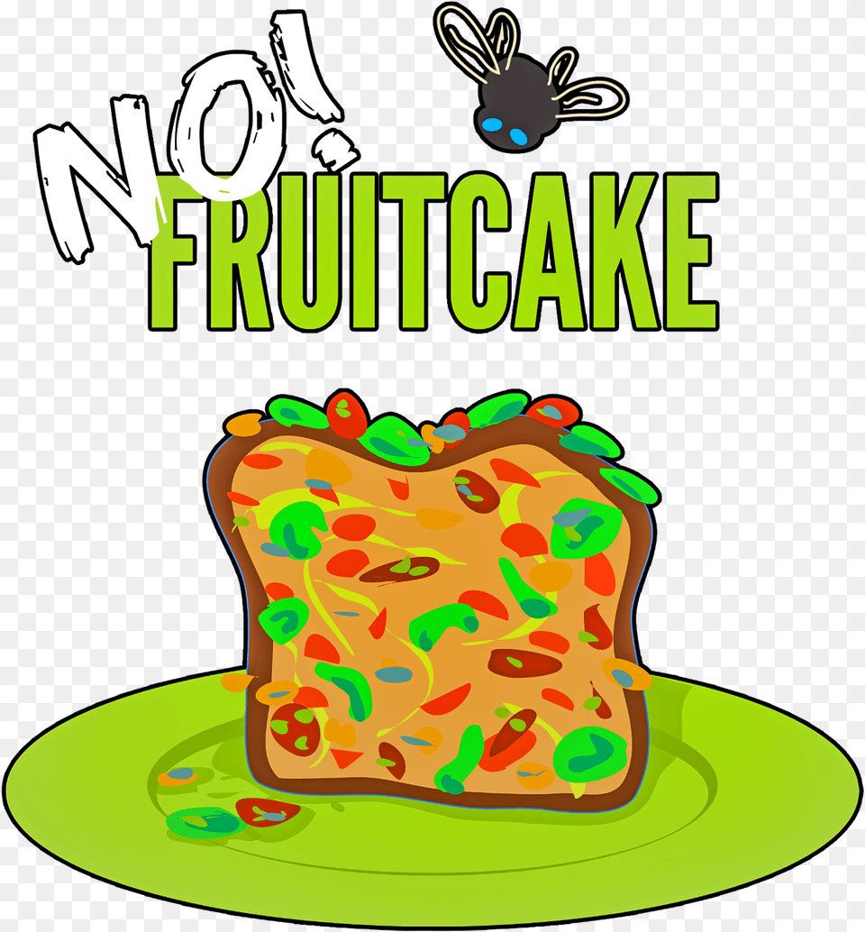 Fruitcake No Fruitcake Christmas Cake Fly, Birthday Cake, Cream, Dessert, Food Free Png