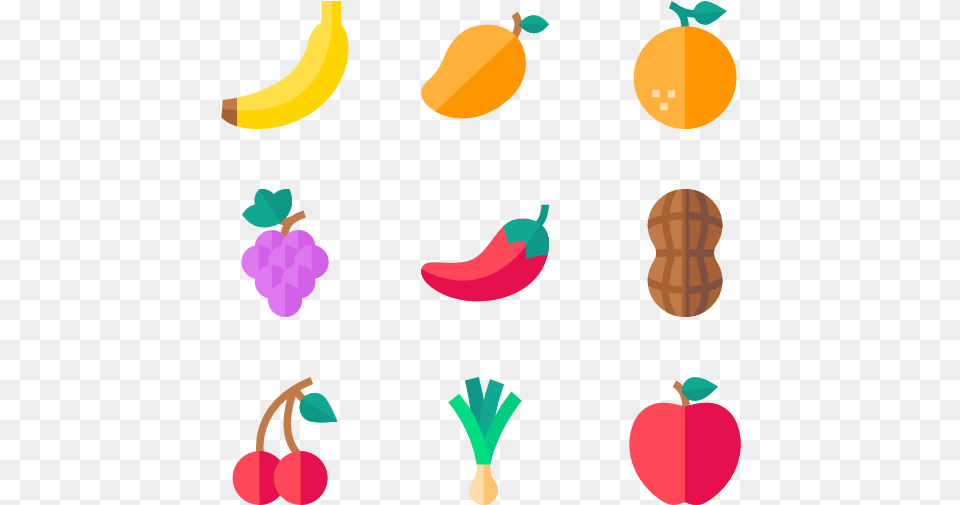 Fruits Amp Vegetables Fruits And Vegetables Vector, Banana, Food, Fruit, Plant Png Image