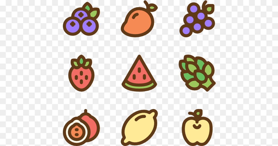 Fruits And Vegetables Cartoon, Food, Sweets Free Png