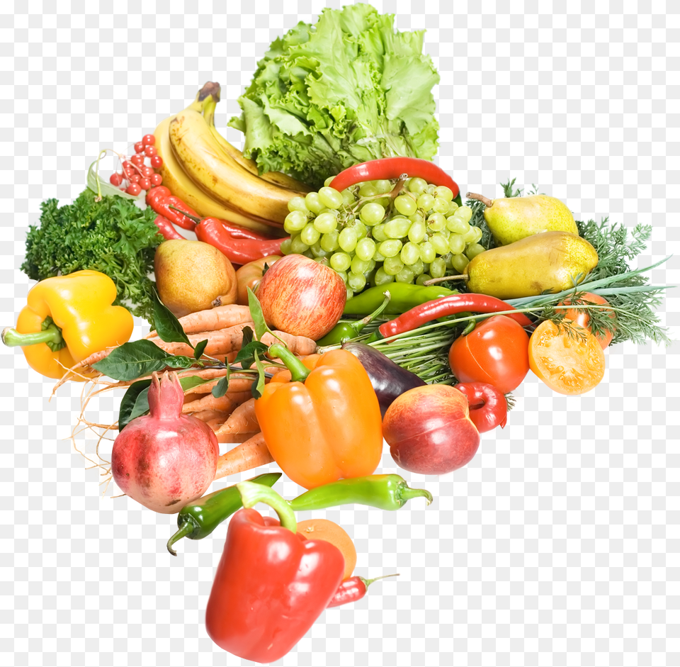 Fruits And Vegetables Transparent Fruits And Vegetables, Food, Produce, Banana, Fruit Png Image