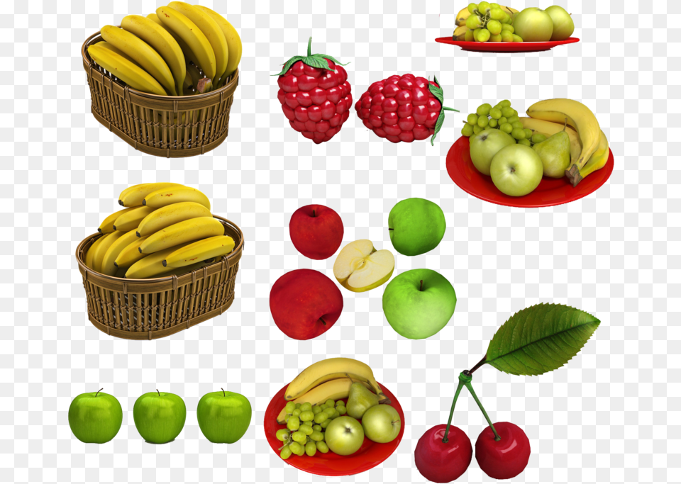 Fruits By Darkadathea D4pzz90 Mcintosh, Plant, Banana, Food, Fruit Png