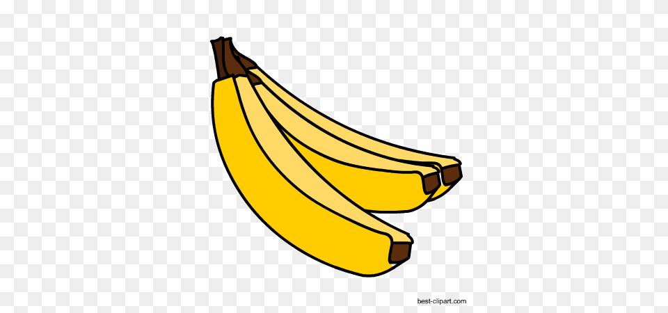 Fruits Clip Art Images And Graphics, Banana, Food, Fruit, Plant Png Image