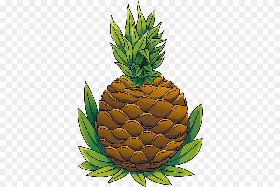 Fruits Clipart In Or Vector Format Pineapple, Food, Fruit, Plant, Produce Free Png