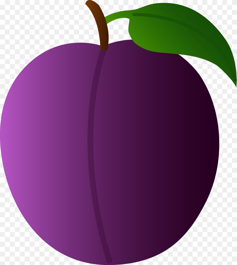 Fruits Clipart Purple Fruit Clip Art Plum, Food, Plant, Produce Free Transparent Png