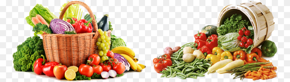 Fruits Et Legumes Bio Le Carre Biologique Janze Colourful Vegetables And Fruit, Basket, Food, Produce Free Png