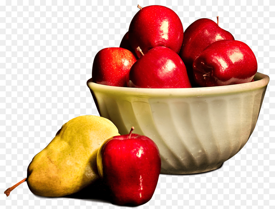 Fruits In A Basket Image, Apple, Food, Fruit, Plant Png