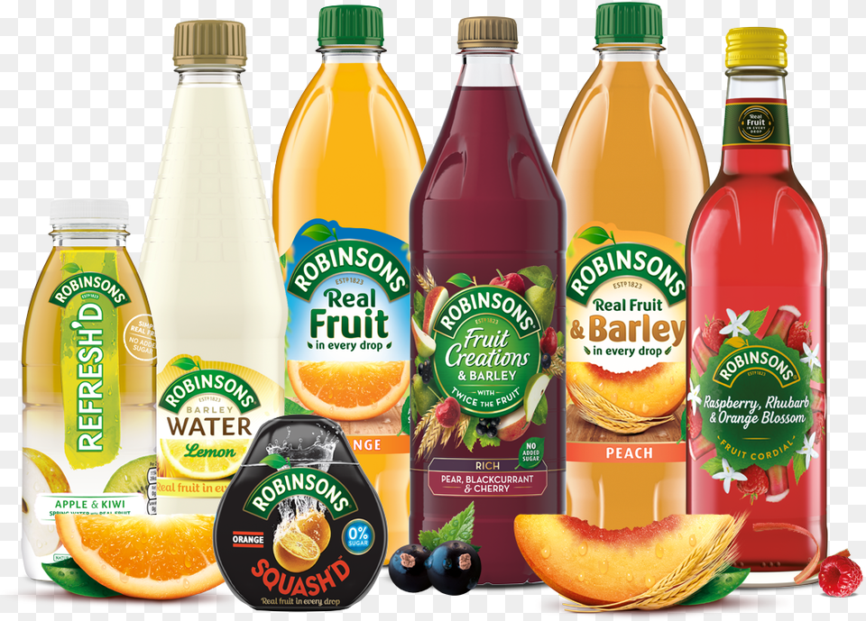 Fruits Juice Robinsons Drink, Beverage, Food, Ketchup, Citrus Fruit Free Transparent Png