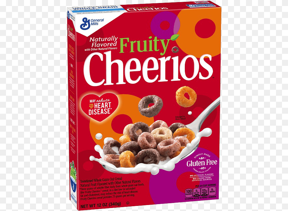 Fruity Cheerios Cereal, Bowl, Food, Sweets, Book Png Image