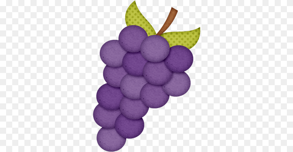 Fruity Cutie In Foam Craft Clip Art Food, Fruit, Grapes, Plant, Produce Free Png