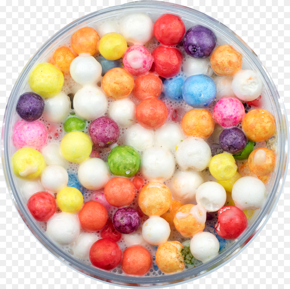 Fruity Pebble Cereal Slime Bonbon Free Png