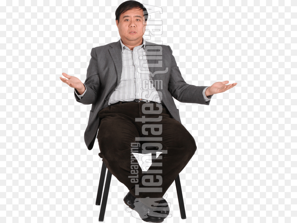 Frustrated Defeated Foiled Discouraged Disheartened Sitting, Accessories, Suit, Tie, Formal Wear Png