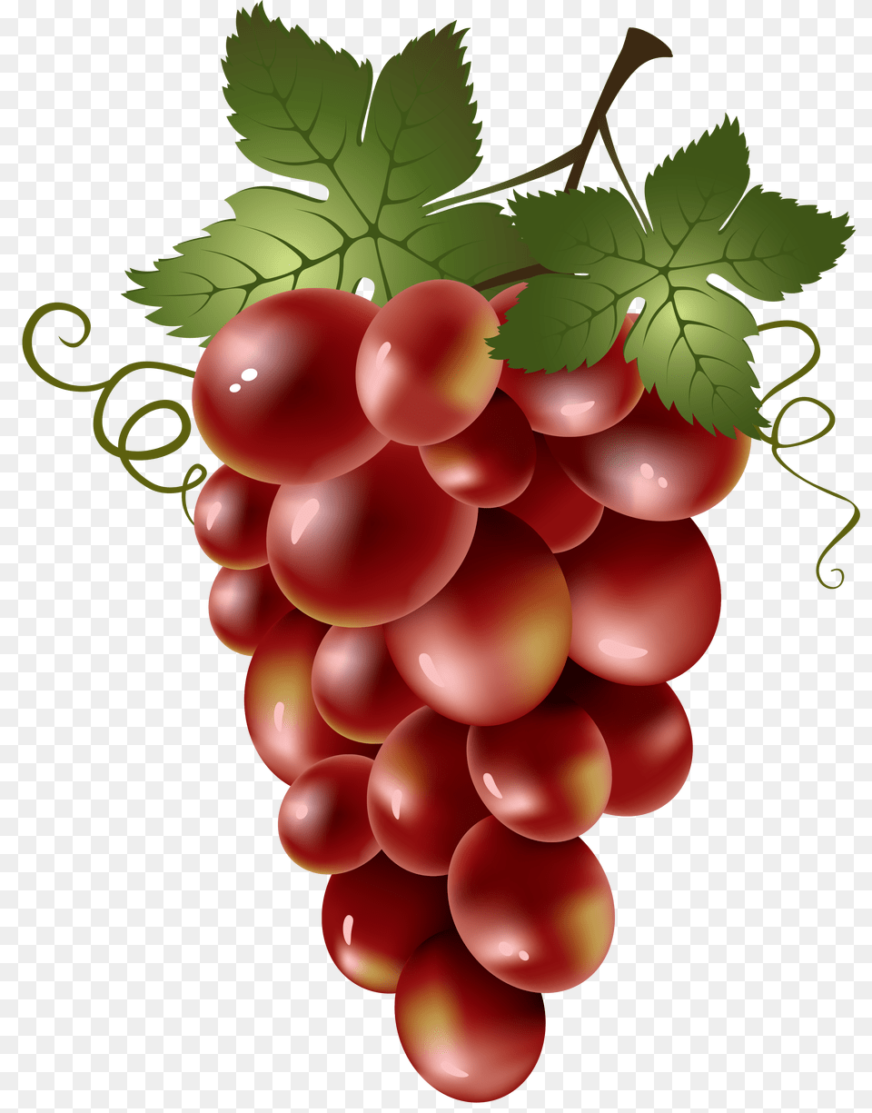 Frutas Ii Clip Art And Patterns, Food, Fruit, Grapes, Plant Png Image