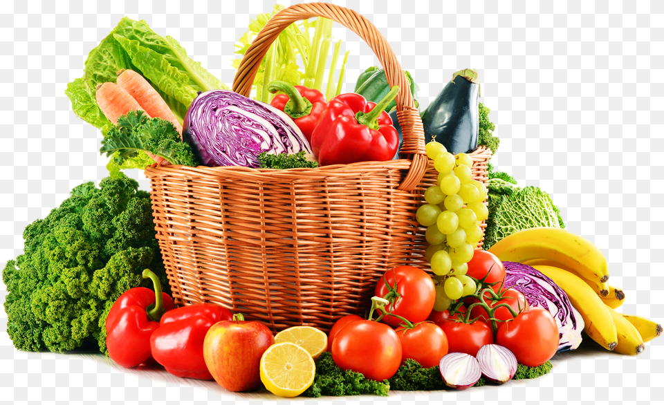Frutas Y Verduras World Food Safety Day, Banana, Basket, Fruit, Plant Png