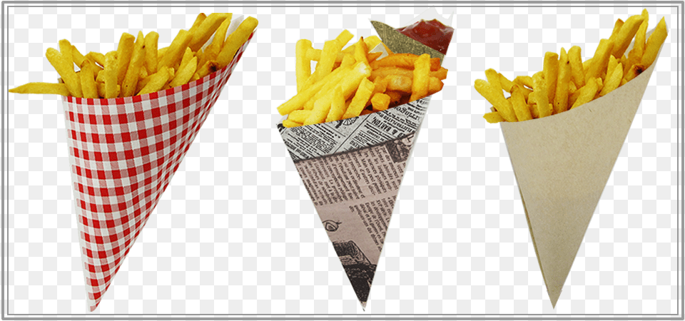 Fry Cones, Food, Fries Png