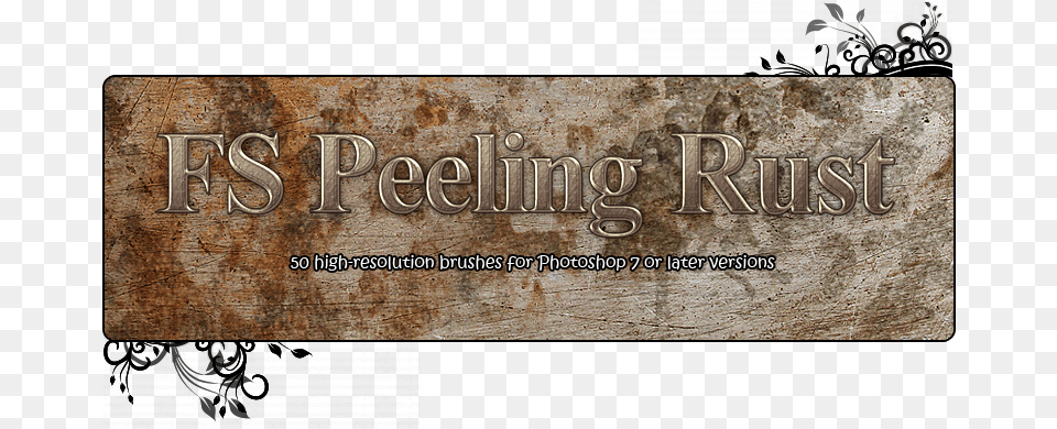 Fs Peeling Rust Fr Immer Minze Karte, Wood, Text, Plaque Png Image