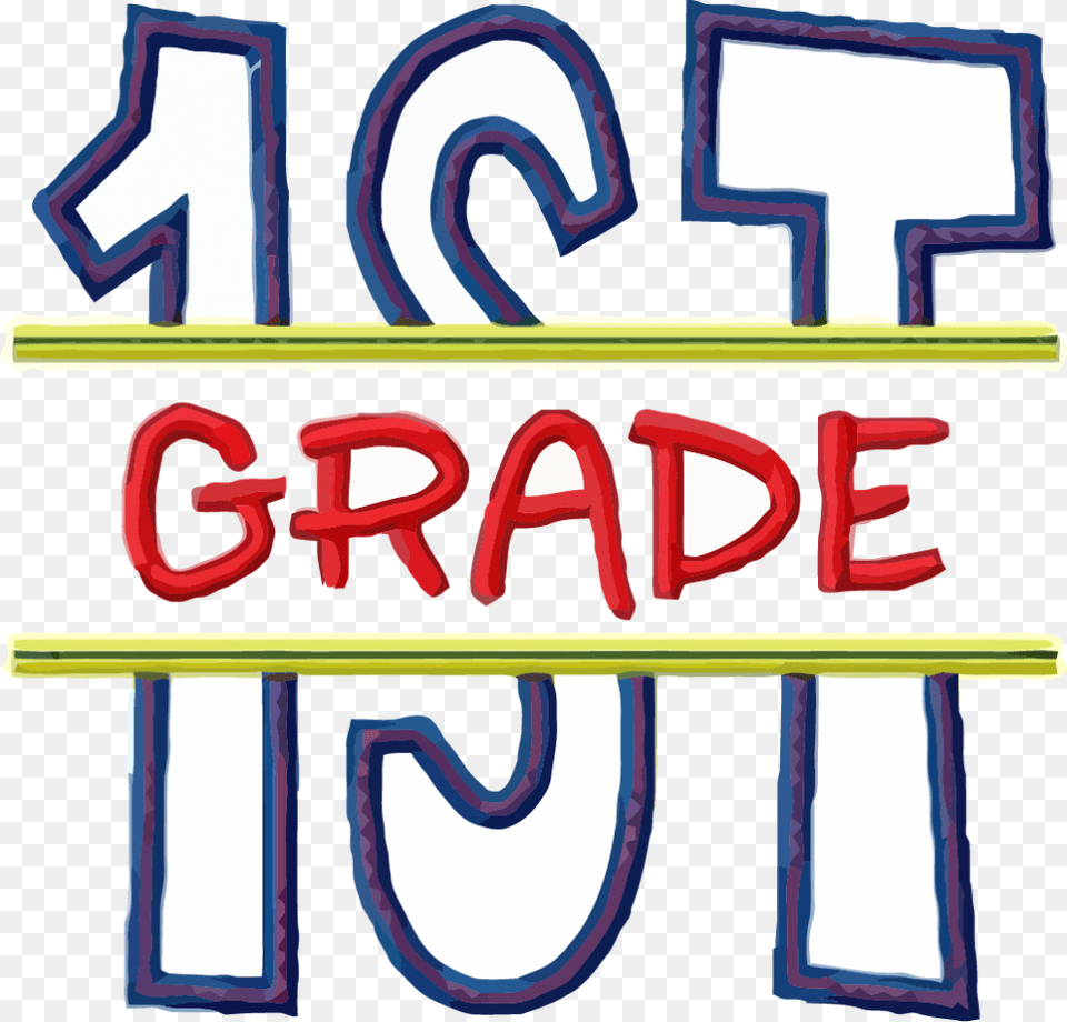 Fsf Split 1st Grade Clipart 5th Grade Here We Come, Text, Symbol, Alphabet, Ampersand Free Png Download